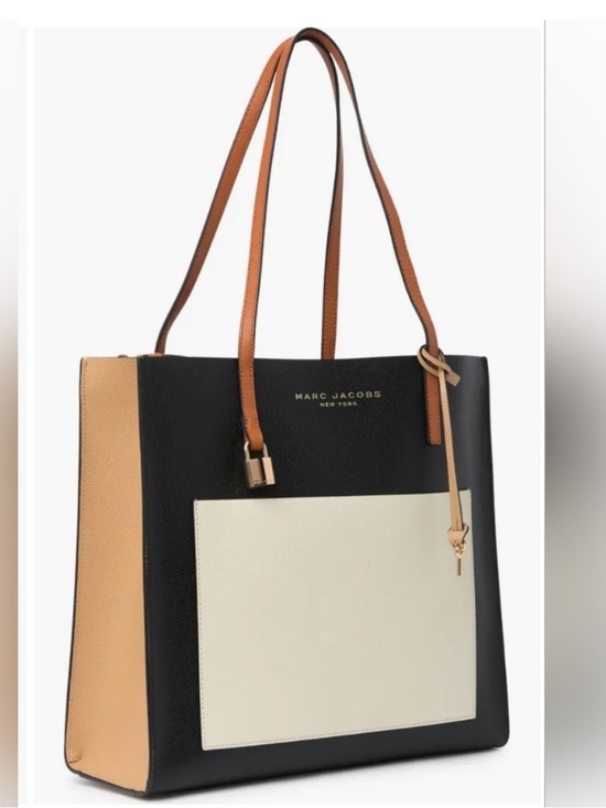 Marc Jacobs Handbags - NWOT $485 Marc Jacobs Grind Colorblock Leather Tote Bag